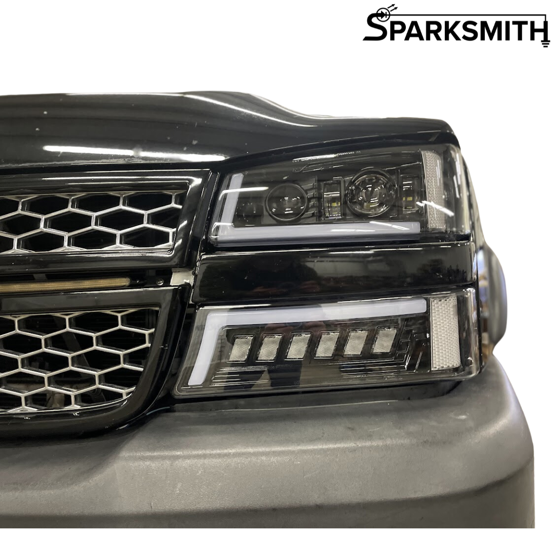 03-07 Silverado Full LED Projector Headlights