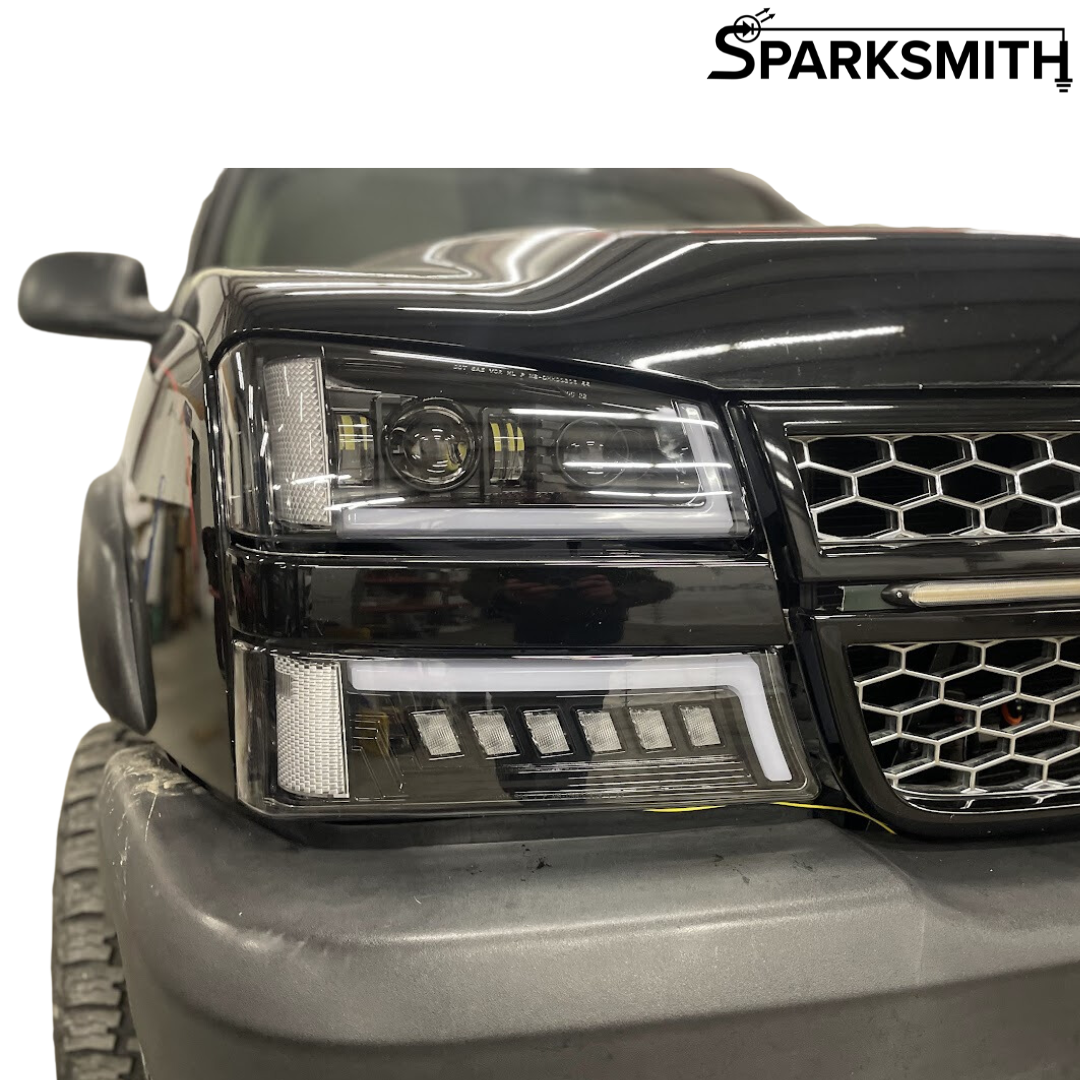 03-07 Silverado Full LED Projector Headlights