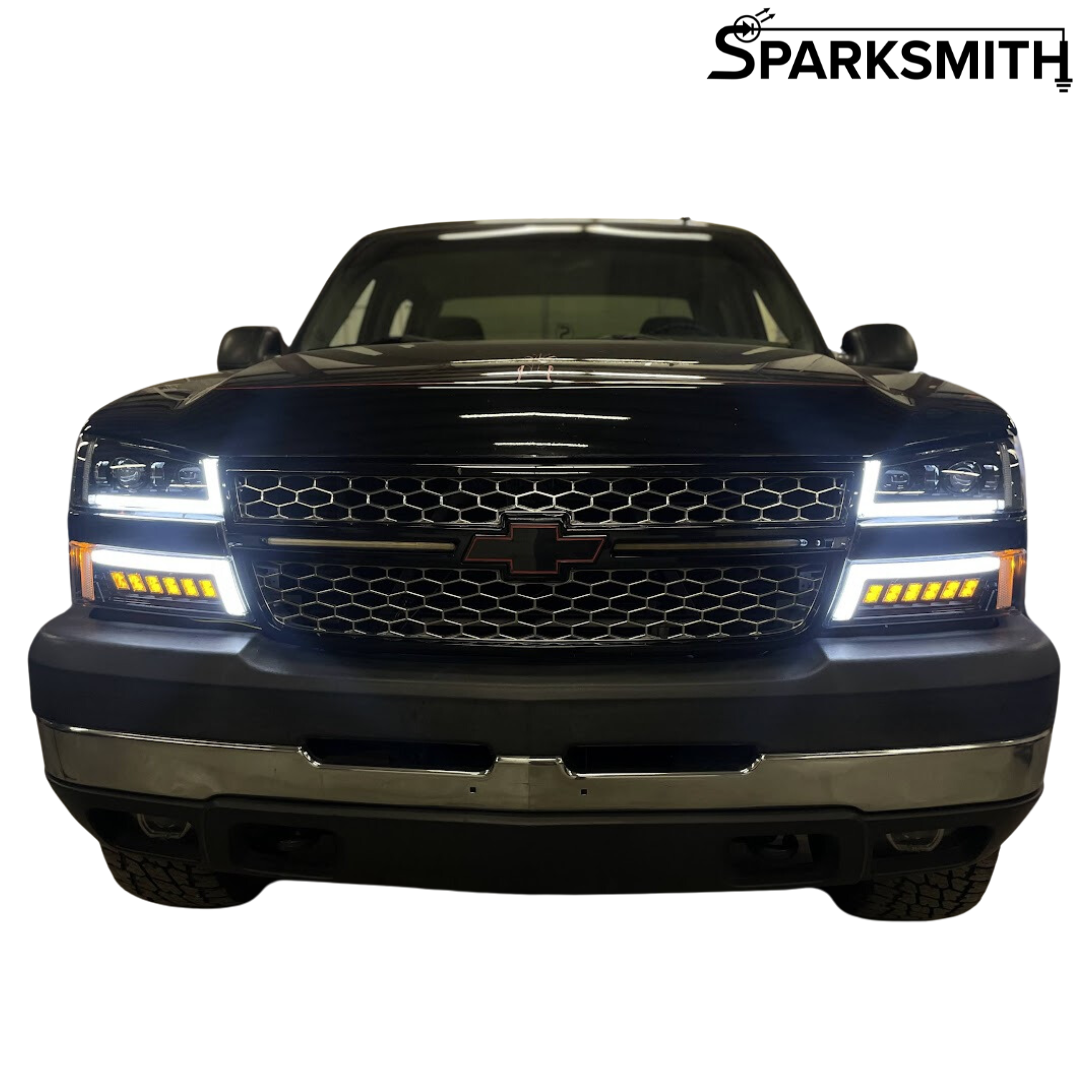 03-07 Silverado Full LED Projector Headlights