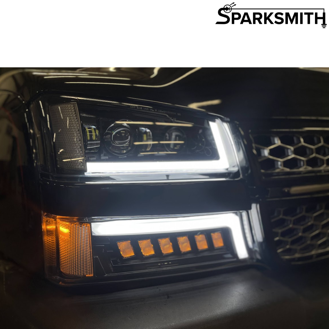 03-07 Silverado Full LED Projector Headlights