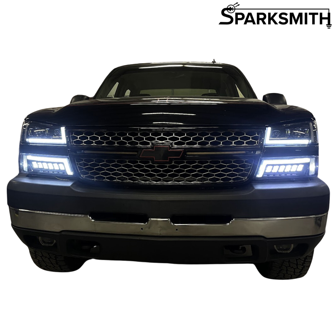 03-07 Silverado Full LED Projector Headlights