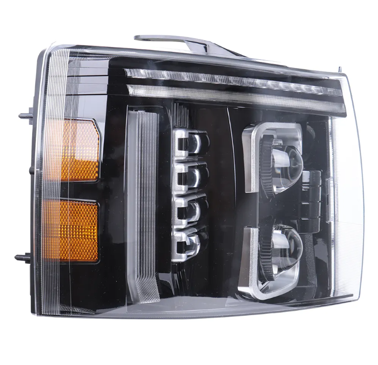 07-14 Silverado Full LED Projector Headlights