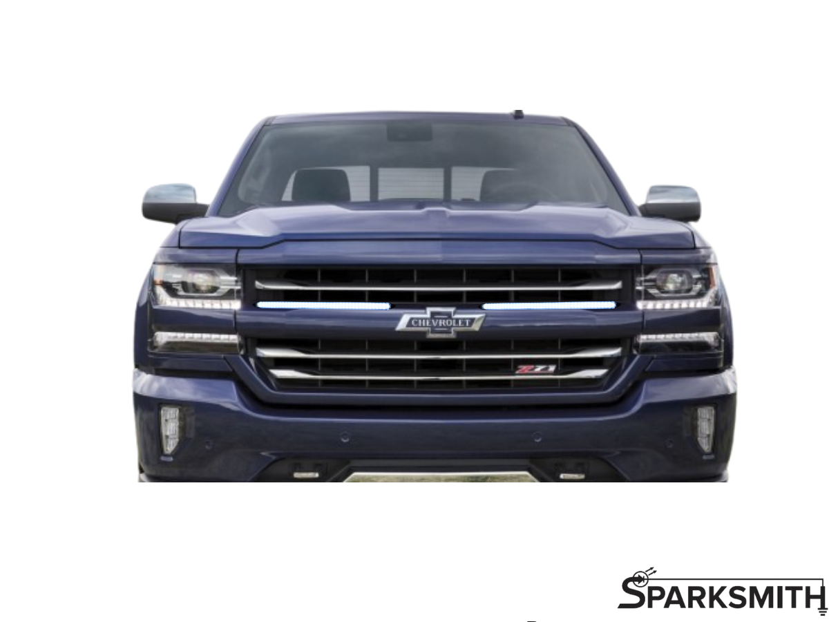 2019-2023 Chevy Silverado/GMC Sierra Animated DRL Grille Bars - Plug & Play!