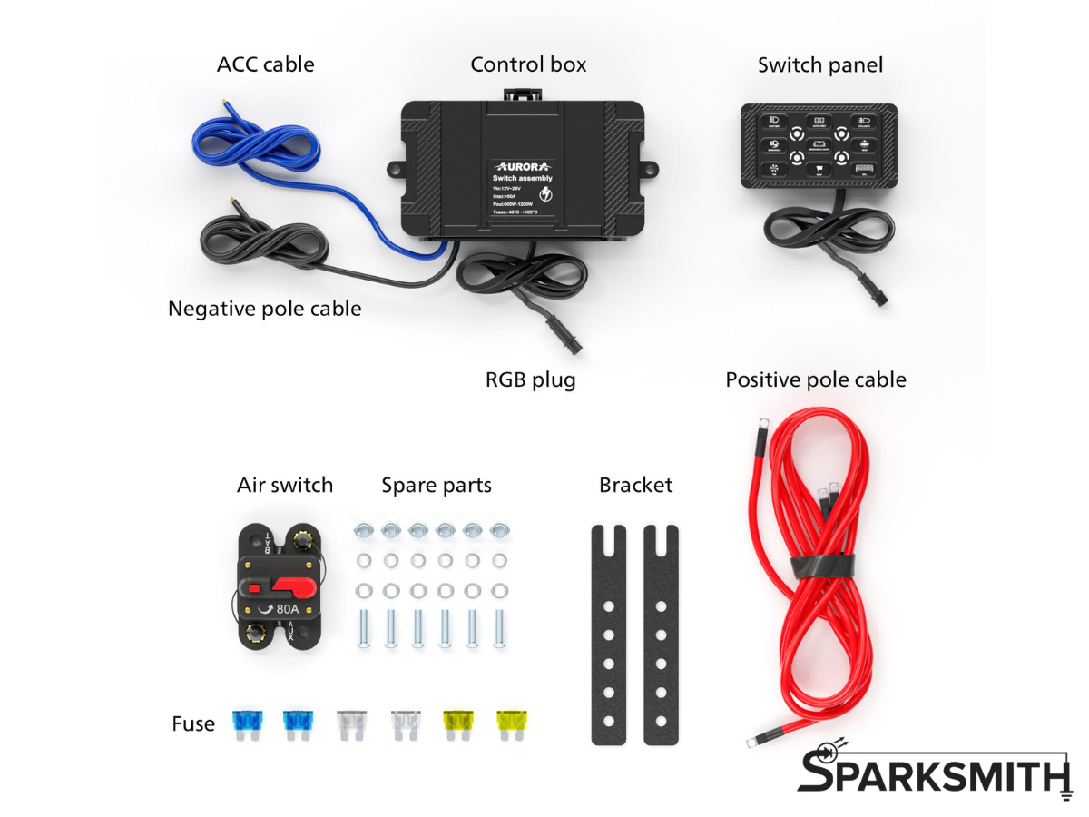 8-Circuit Light Bar & RGB Controller