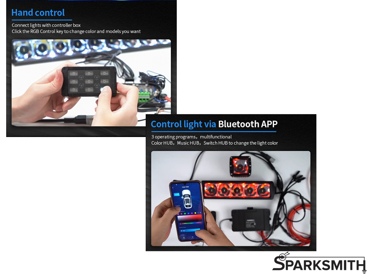 8-Circuit Light Bar & RGB Controller