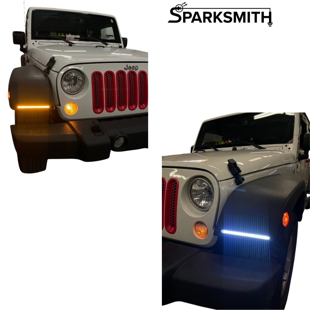 07-18 Jeep Wrangler (JK) Plug & Play DRL Bars