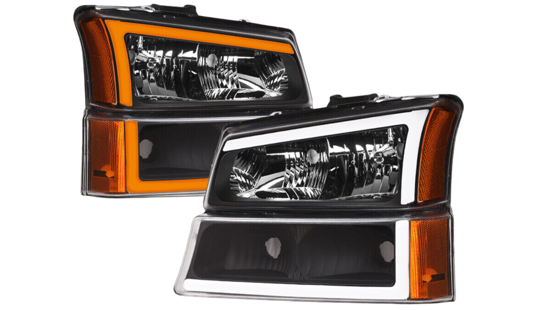 03-07 Silverado Animated Start-Up Headlight Set