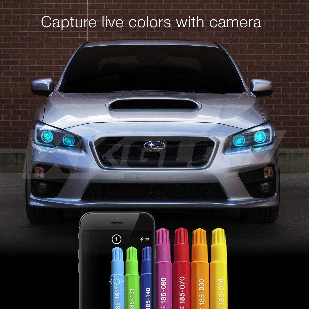 XKGlow RGB Devil Eye Kit for Headlights