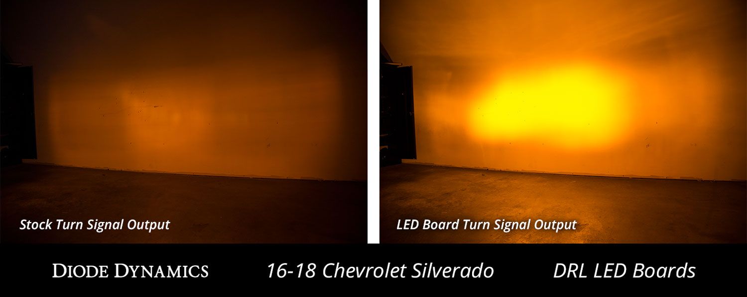 2016-2018 Chevrolet Silverado DRL LED Boards