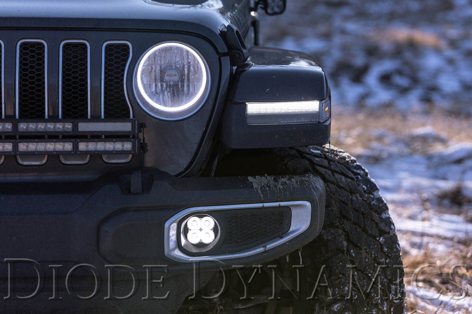 SS3 LED Fog Light Kit for 2018-2023 Jeep JL Wrangler