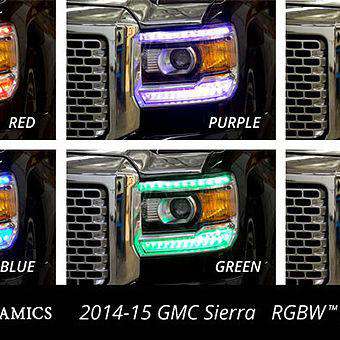 2014-2015 GMC Sierra RGBW DRL Boards