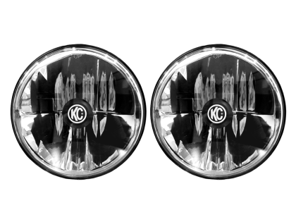 KC HiLiTES 07-18 Jeep JK (Not for Rubicon/Sahara) 7in. Gravity LED DOT Headlight (Pair)