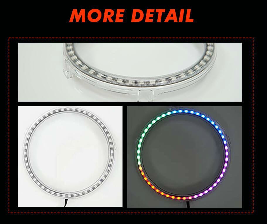 Sparksmith 7" RGB LED External Halos