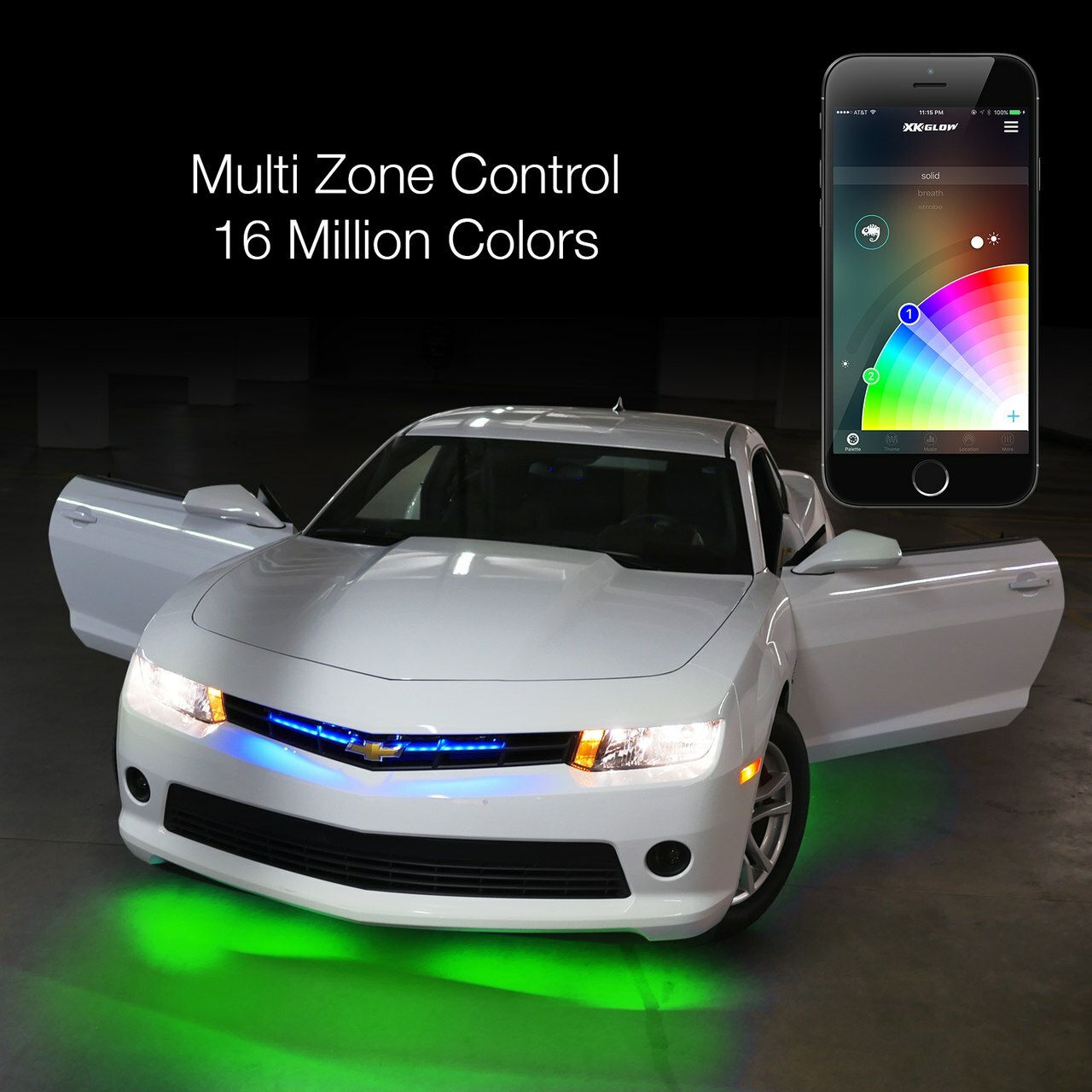 Underglow + Interior LED Accent Light Kits