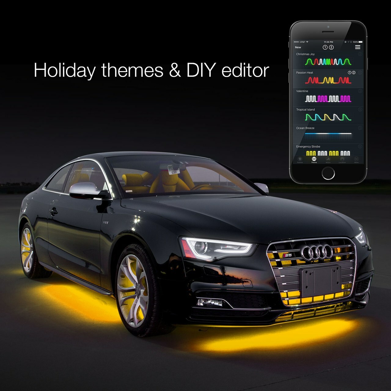 Underglow + Interior LED Accent Light Kits