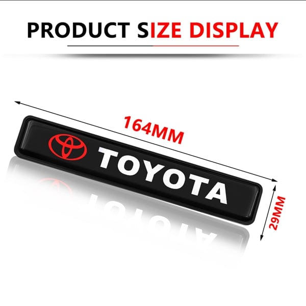 Branded LED Grille Badge: Backlit Logo For Many Makes and Models