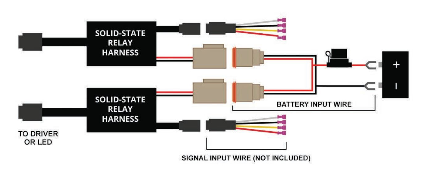 Switchback Solid-State Relay Harnesses (Pair)