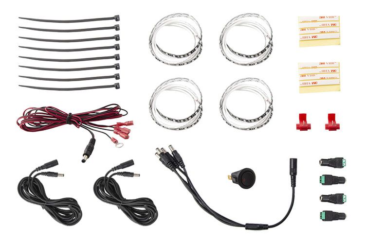 DIODE DYNAMICS: Single-Color Footwell LED Kit