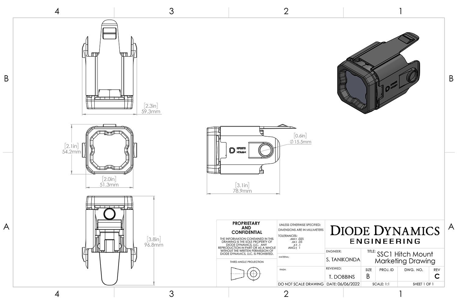 HitchMount LED Pod Reverse Kit - SPECIAL ORDER ONLY